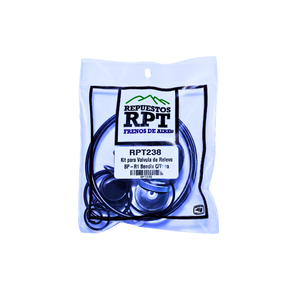 Repuesto RPT Valvula de Relevo BP-R1 Bendix C/Tapa