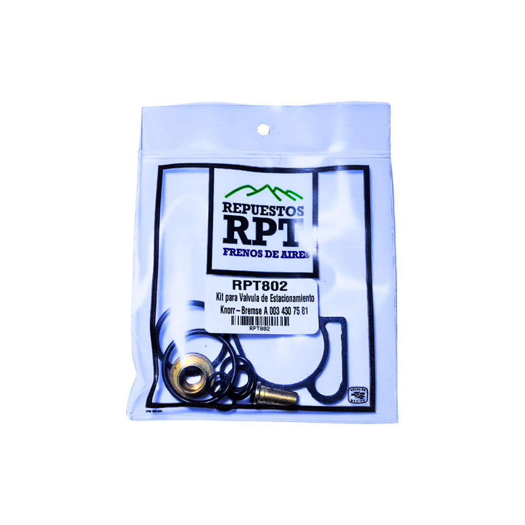 Repuesto RPT P/Valvula de Estacionamiento Knorr-Bremse A 003 430 75 81