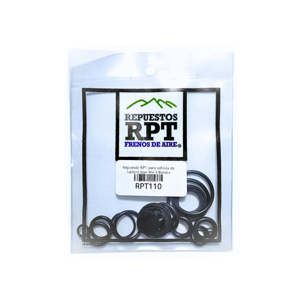 Repuesto RPT para valvula de tablero tipo MV-3 Bendix