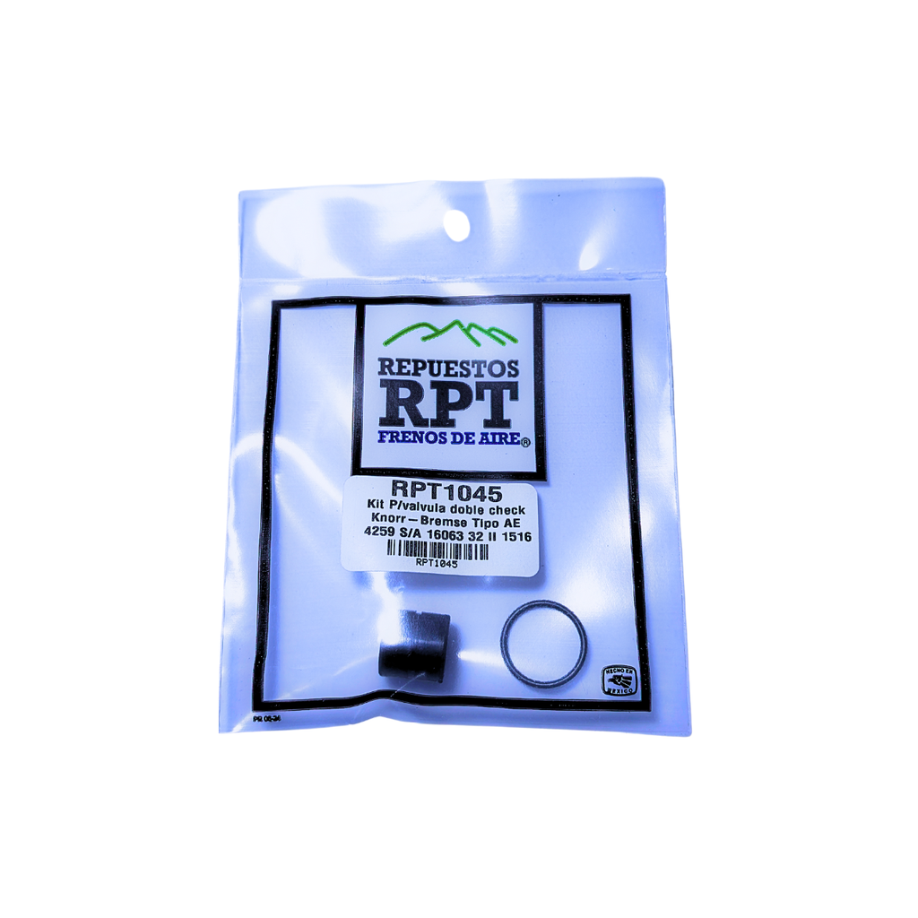 Repuesto RPT P/Valvula doble check Knorr-Bremse Tipo AE 4259 S/A 16063 32  II 1516