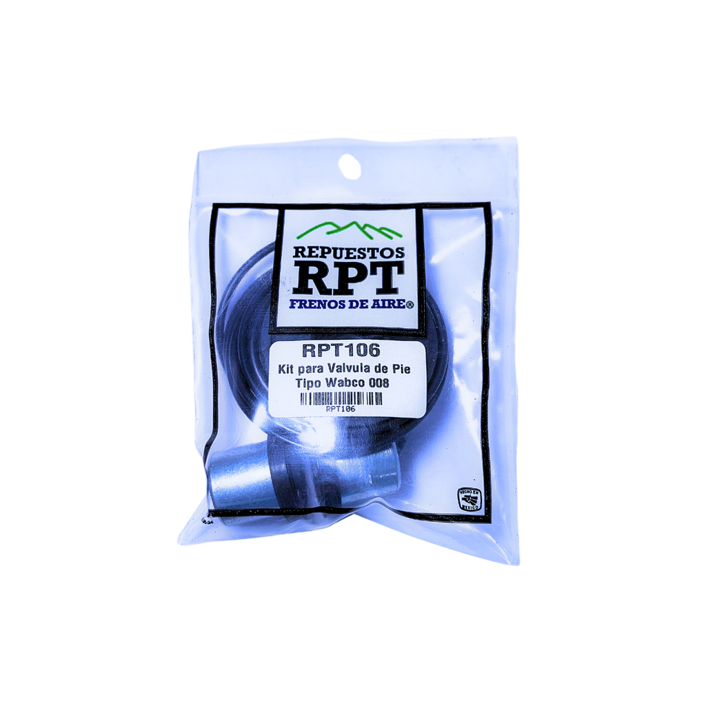 Repuesto RPT P/Valvula de Pie Tipo Wabco 008