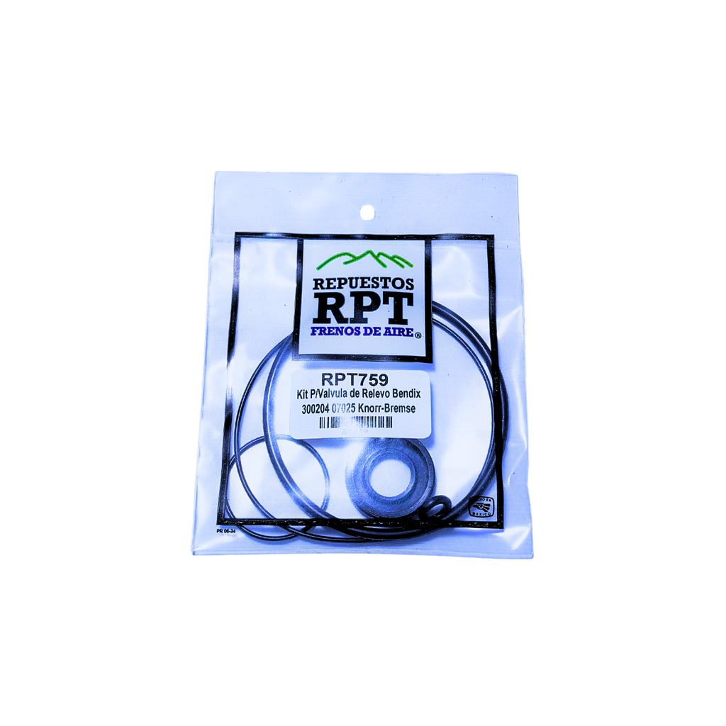 Repuesto RPT P/Valvula de Relevo Bendix 300204 07025 Knorr-Bremse