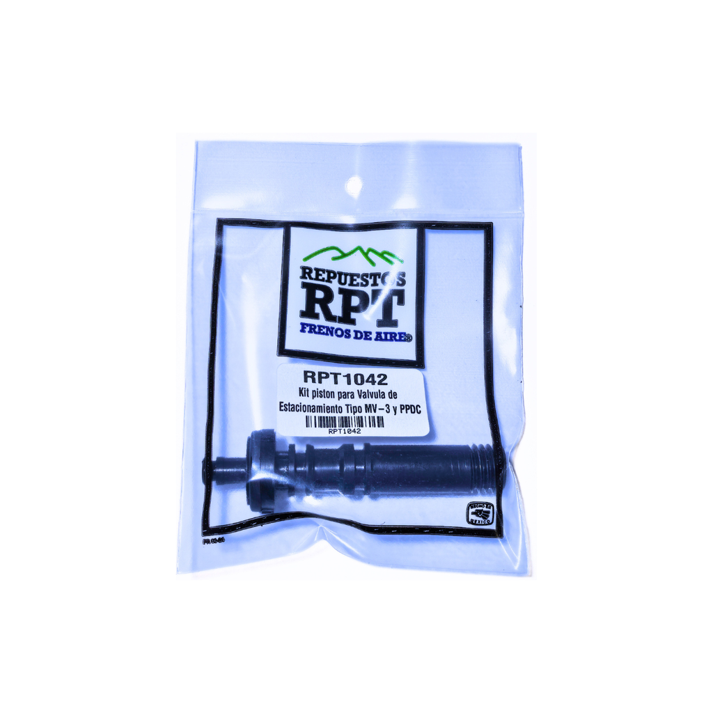 Repuestos RPT piston para Valvula de Estacionamiento Tipo MV-3 y PPDC