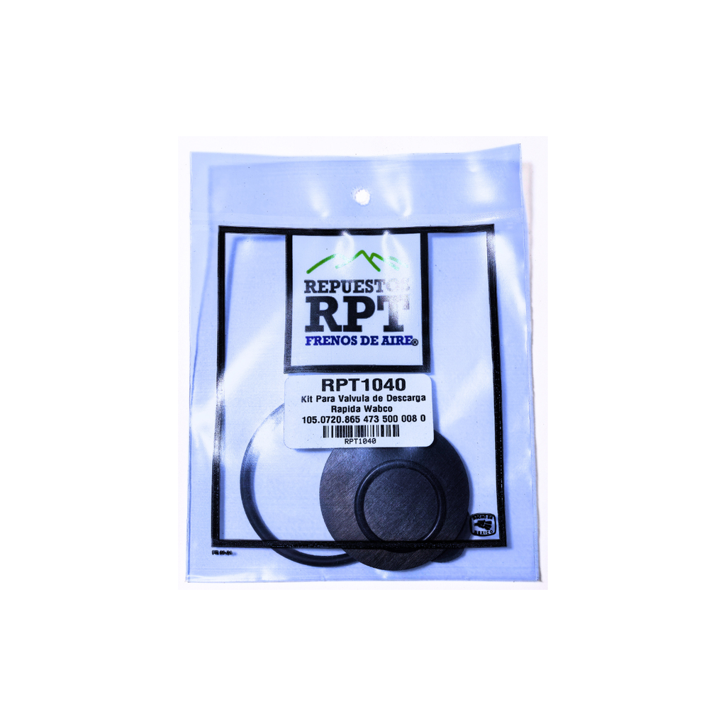 Repuesto RPT P/Valvula de Descarga Rapida Wabco 105 0720 865 473 500 008 0