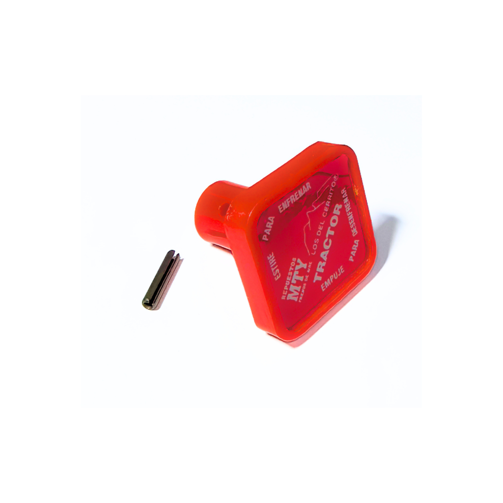 Perilla para Valvula de Tablero 455 y 456 Roja