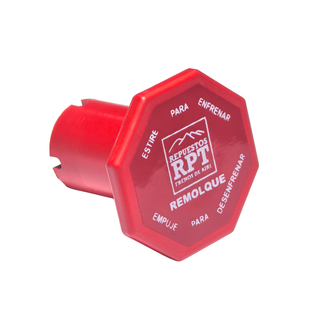 RPT 5/8" MV-3 Parking Brake Knob - Red
