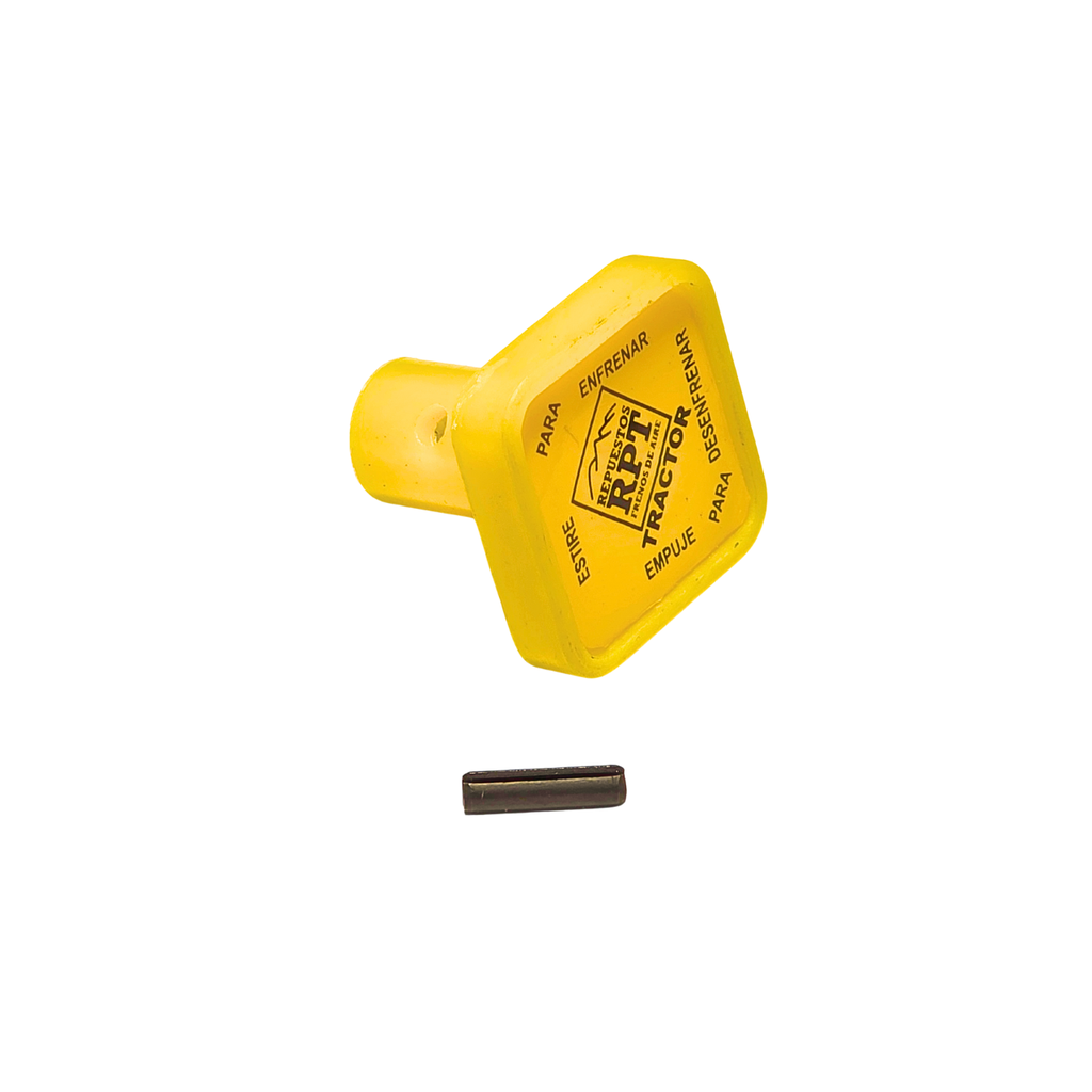 Perilla Para Valvula de Tablero PP-1, MV-2, AMARILLA CORTA