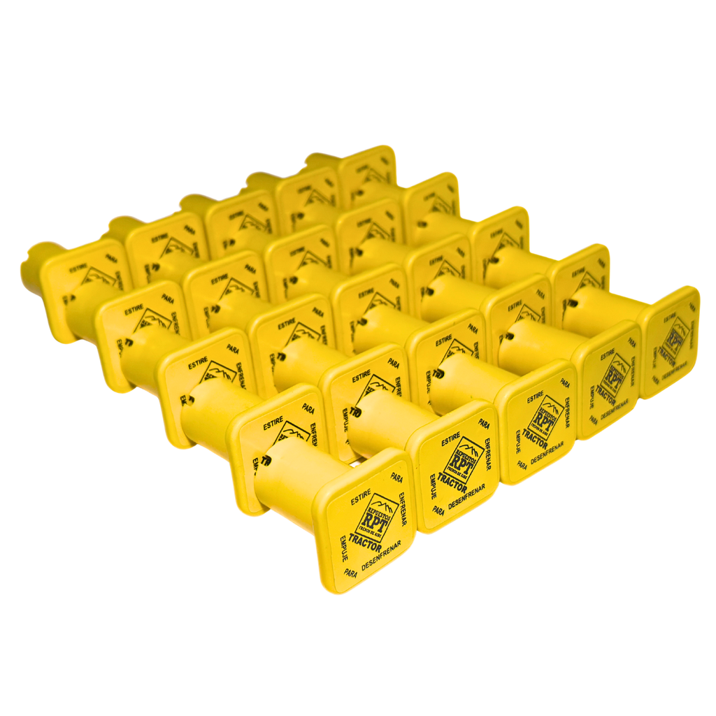 Perilla para valvula de tablero MV-3 Amarilla (25 Piezas)
