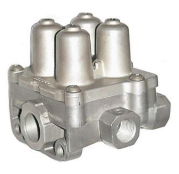 VALVULA DE CUATRO CIRCUITOS WABCO 111 4400 RB 9347141280 (RECONSTRUIDO)