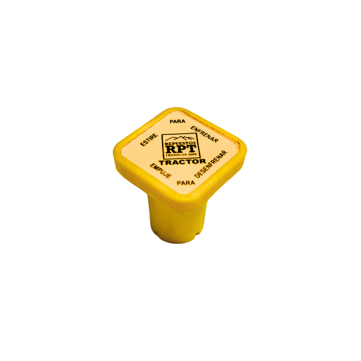 [RPT001] Perilla para valvula de tablero MV-3 Amarilla